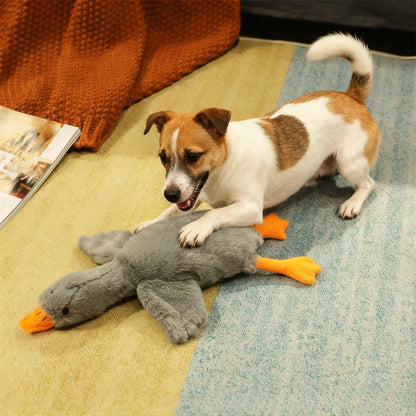 50cm Duck Plush Toy for Pets – Soft Anxiety Reliefc