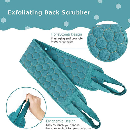 3-Piece Exfoliating Body Scrubber Set