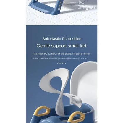 Foldable Toilet Step Stool for Boys & Girls