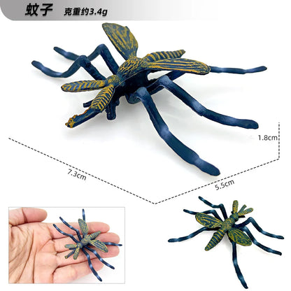Miniature Insect & Animal Figures Set