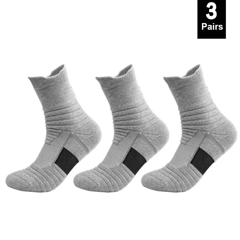 Breathable Anti-Slip Football Socks for Men