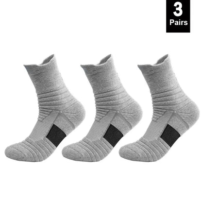 Breathable Anti-Slip Football Socks for Men