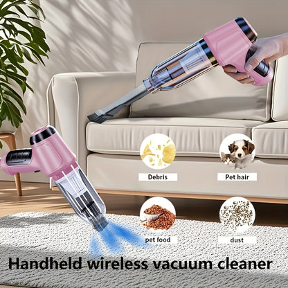 Wireless Handheld Vacuum Cleaner – Strong Suction USB Rechargeable