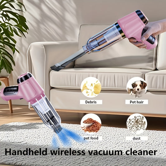 Wireless Handheld Vacuum Cleaner – Strong Suction USB Rechargeable