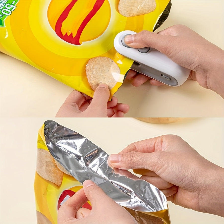 USB Rechargeable Mini Bag Sealer – Portable Heat Sealer