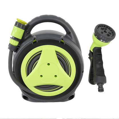 20m Portable Garden Hose Reel with Spray Nozzle