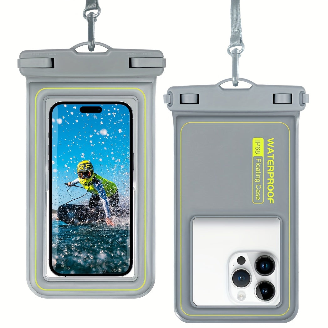 Waterproof Floating Phone Case – IPX8 Pouch with Lanyard