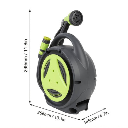 20m Portable Garden Hose Reel with Spray Nozzle