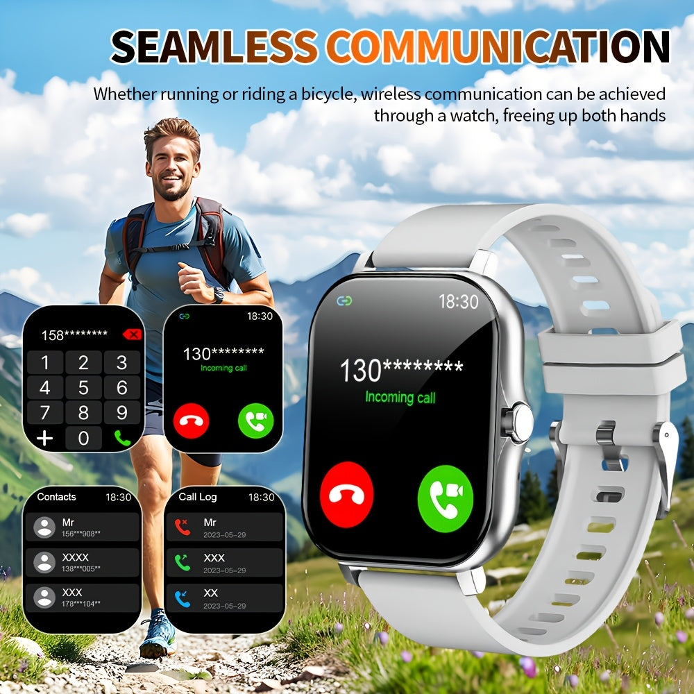 1.83" Smartwatch with Bluetooth Calling & Fitness Tracker