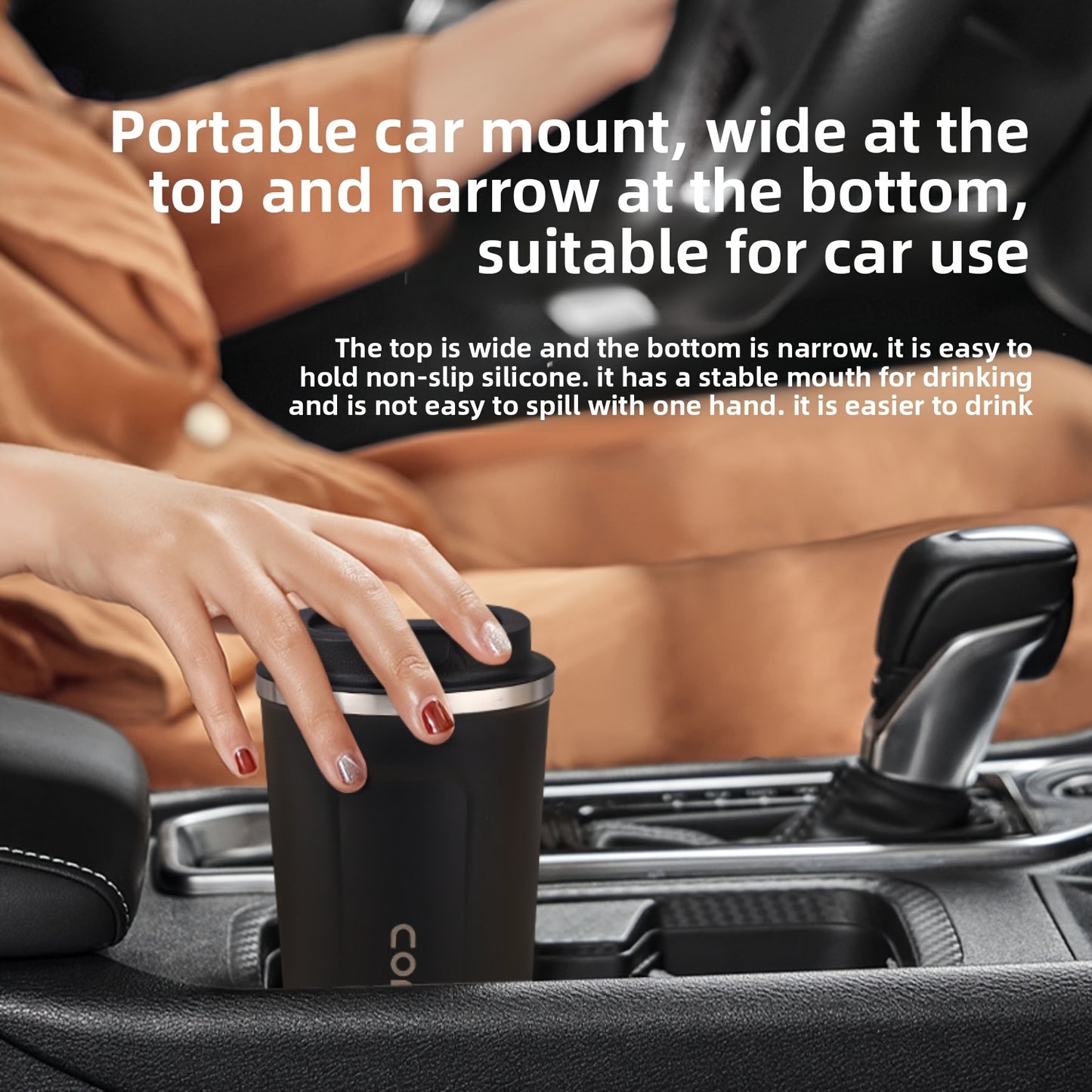Insulated Stainless Steel Travel Mug – Leakproof Flask