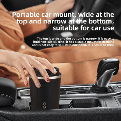 Insulated Stainless Steel Travel Mug – Leakproof Flask