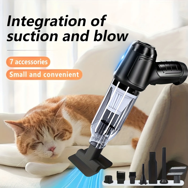 Wireless Vacuum Cleaner – Strong Suction USB Rechargeable