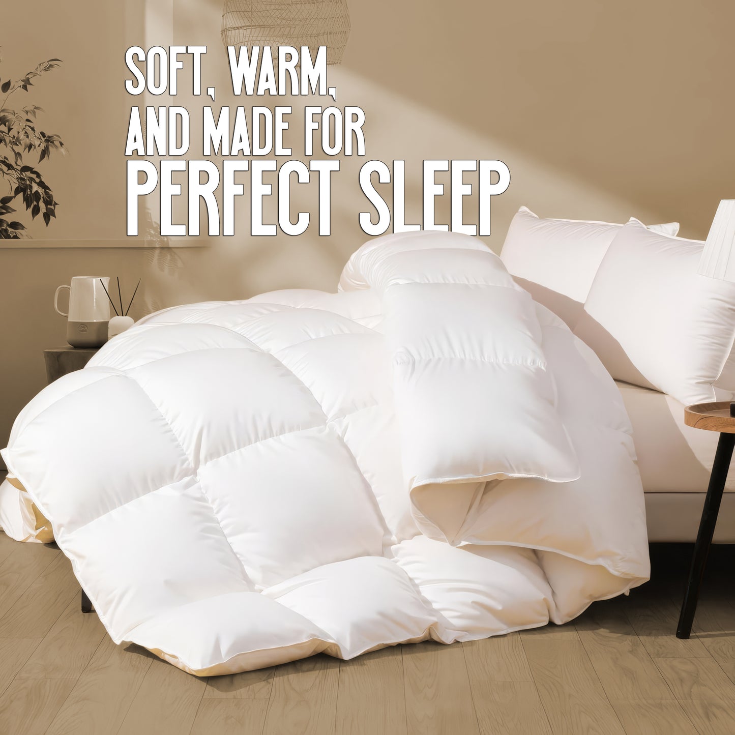 Hotel Quality Down Alternative Duvet – All Seasons