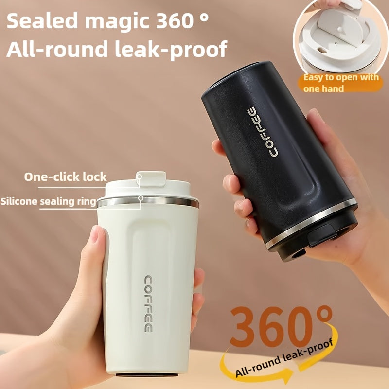 Insulated Stainless Steel Travel Mug – Leakproof Flask