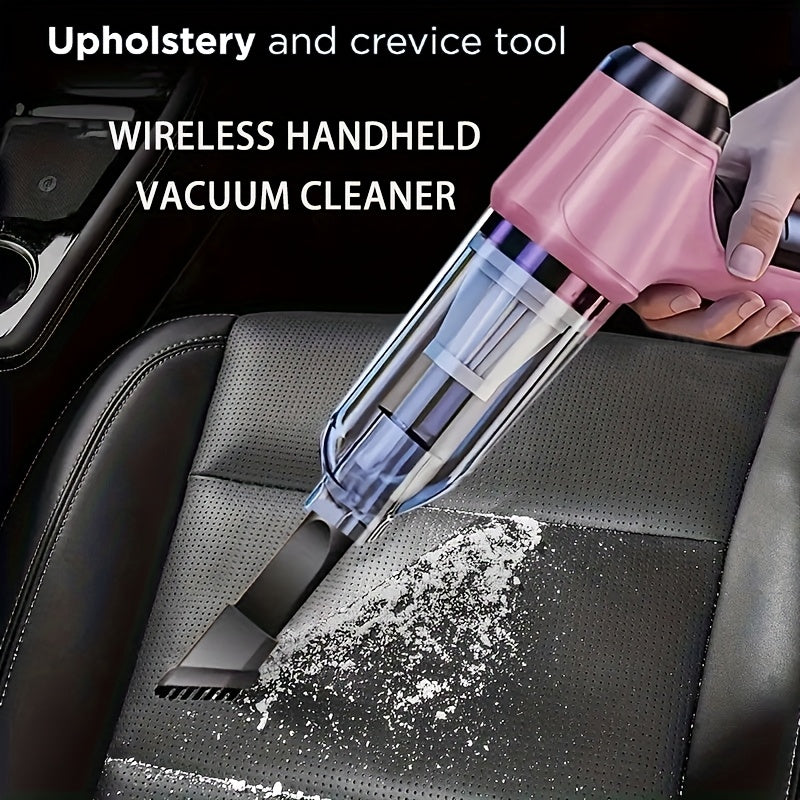 Wireless Handheld Vacuum Cleaner – Strong Suction USB Rechargeable