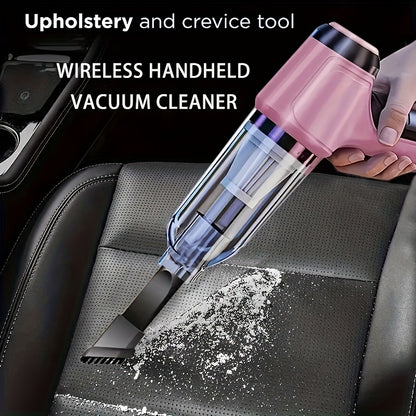Wireless Handheld Vacuum Cleaner – Strong Suction USB Rechargeable