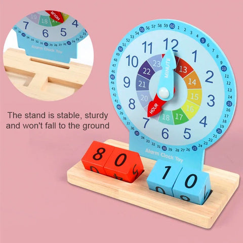 Children Montessori Clock Educational Toys