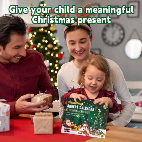 Advent Calendar Kids Christmas Tree Building Blocks