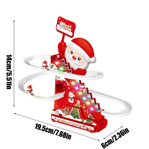 Christmas Santa Slide Roller Coaster Fun