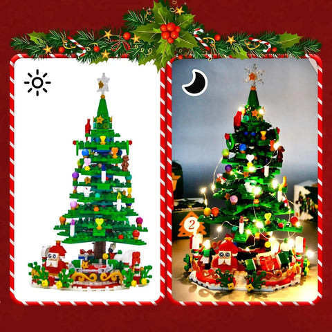 Advent Calendar Kids Christmas Tree Building Blocks
