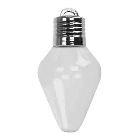 Xmas Bulb Present Jar Fillable Light Bulb Shape