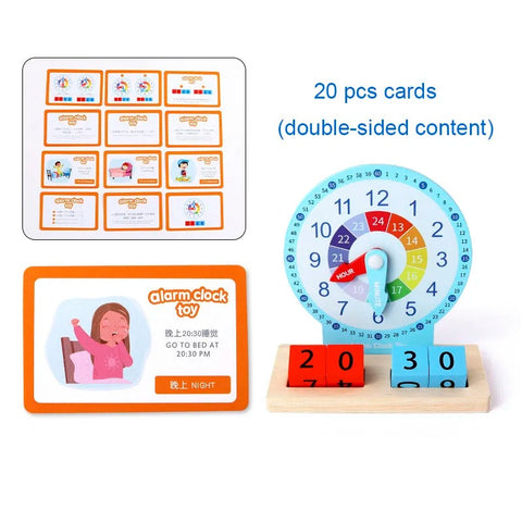 Children Montessori Clock Educational Toys